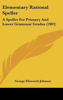 Elementary Rational Speller: A Speller for Prim... 1161780122 Book Cover