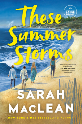 These Summer Storms [Large Print] B0DKSX8PN1 Book Cover