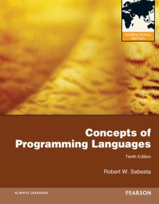 Concepts of Programming Languages 0273769103 Book Cover