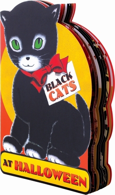Black Cats at Halloween Shape Book 1595838880 Book Cover