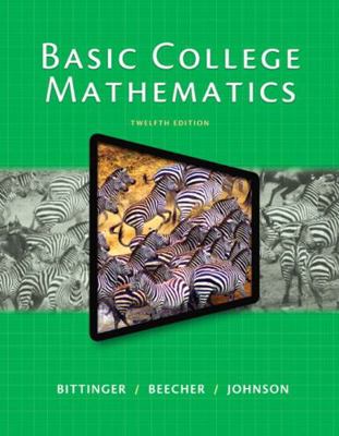 Basic College Mathematics 0321931904 Book Cover