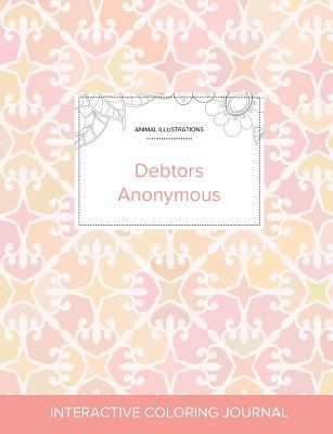 Adult Coloring Journal: Debtors Anonymous (Anim... 1360941193 Book Cover