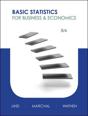 Basic Statistics for Business & Economics 007741683X Book Cover