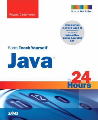 Sams Teach Yourself Java in 24 Hours 0672330768 Book Cover