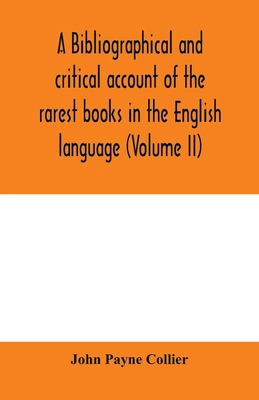 A bibliographical and critical account of the r... 9354000835 Book Cover