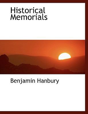 Historical Memorials 1140421883 Book Cover