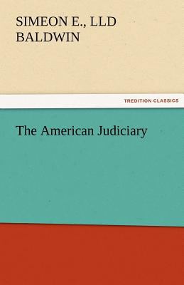 The American Judiciary 3842465815 Book Cover