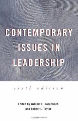 Contemporary Issues in Leadership (Volume 0) 0813343313 Book Cover