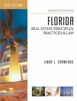 Florida Real Estate Principles, Practices & Law 1427762163 Book Cover