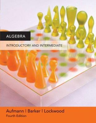 Algebra: Introductory and Intermediate (Availab... 0618609539 Book Cover