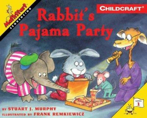 Rabbit's pajama party (MathStart) 0439211328 Book Cover