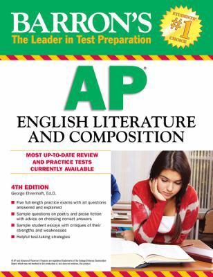 Barron's AP English Literature and Composition 0764146963 Book Cover