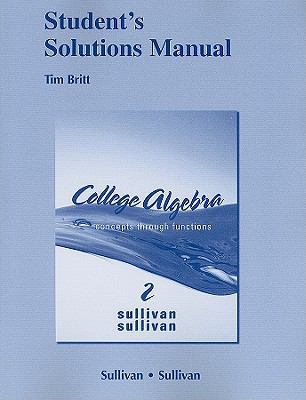 Student Solutions Manual for College Algebra: C... 0321631552 Book Cover