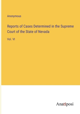 Reports of Cases Determined in the Supreme Cour... 3382113406 Book Cover