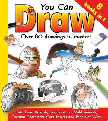 You Can Draw: Over 80 Drawing to Master 1741856345 Book Cover