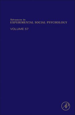 Advances in Experimental Social Psychology: Vol... 0128146893 Book Cover