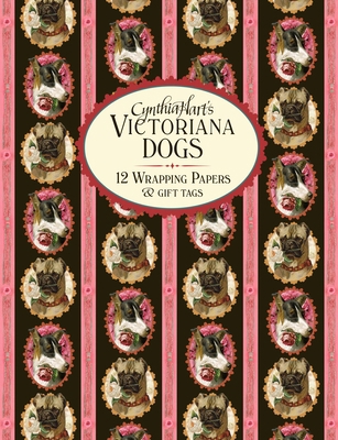 Cynthia Hart's Victoriana Dogs: 12 Wrapping Pap... 1523526165 Book Cover