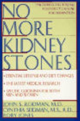 No More Kidney Stones 0471125873 Book Cover