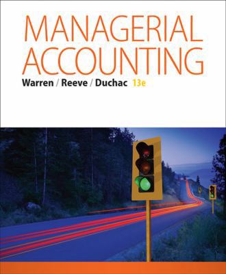 Managerial Accounting 1285868803 Book Cover