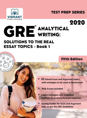 GRE Analytical Writing: Solutions to the Real E... 1949395561 Book Cover