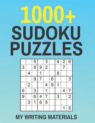 1000+ Sudoku Puzzles: From Very Easy To Extreme 1709714670 Book Cover