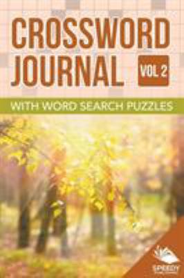 Crossword Journal Vol 2 with Word Search Puzzles 1682801691 Book Cover