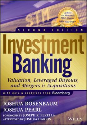 Investment Banking: Valuation, Leveraged Buyout... B00CLPF85E Book Cover