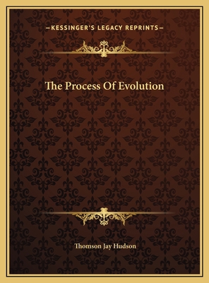 The Process Of Evolution 1169550460 Book Cover