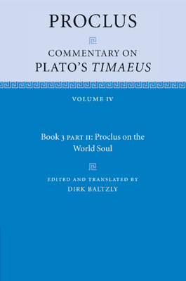 Proclus: Commentary on Plato's Timaeus 1108712401 Book Cover