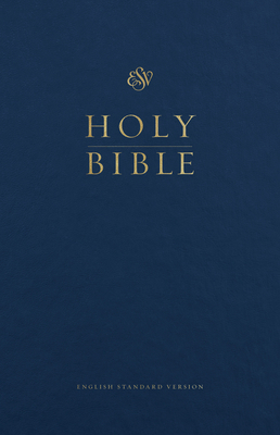 ESV Premium Pew and Worship Bible (Blue) 1433563479 Book Cover