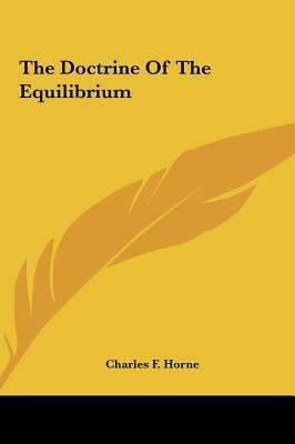 The Doctrine Of The Equilibrium 1161543236 Book Cover