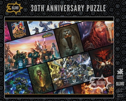 Blizzard 30th Anniversary Puzzle 1950366693 Book Cover