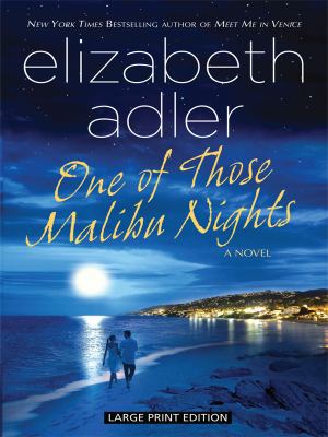 One of Those Malibu Nights [Large Print] 1594133239 Book Cover