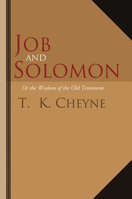 Job and Solomon 1597521515 Book Cover