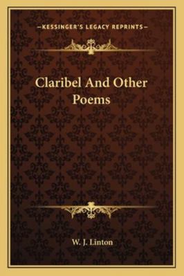 Claribel And Other Poems 1163236454 Book Cover
