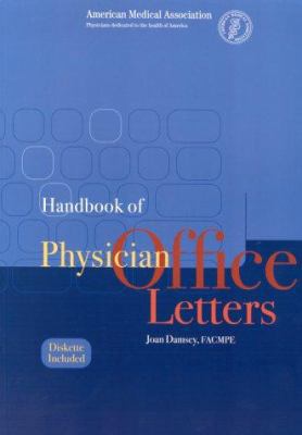 Handbook of Physician Office Letters [With CDROM] 1579470815 Book Cover