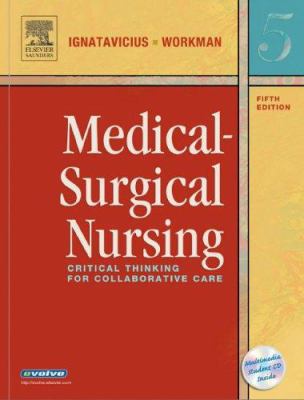Medical-Surgical Nursing: Critical Thinking for... B001TI4JYK Book Cover