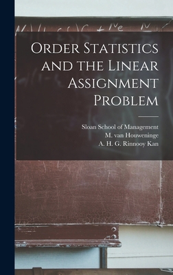 Order Statistics and the Linear Assignment Problem 1019256761 Book Cover