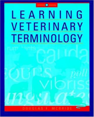 Learning Veterinary Terminology 0815159609 Book Cover
