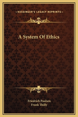 A System Of Ethics 1169371523 Book Cover