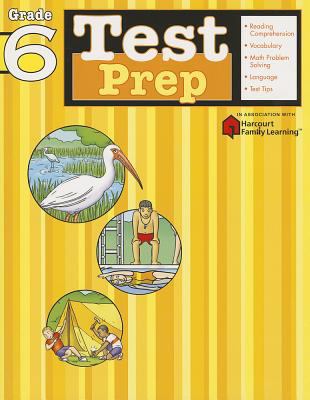 Test Prep, Grade 6 1411404025 Book Cover