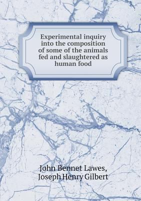 Experimental Inquiry Into the Composition of So... 5518433859 Book Cover