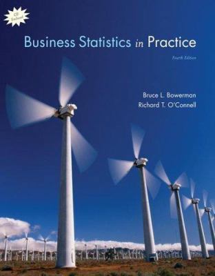 Business Statistics in Practice 0072977477 Book Cover