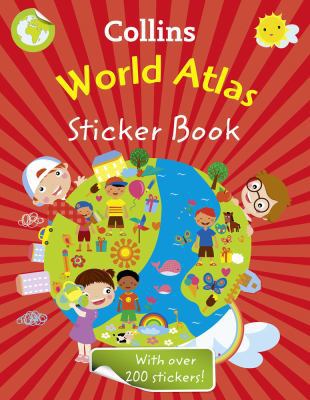 Collins World Atlas Sticker Book (Collins Stick... 0007481446 Book Cover