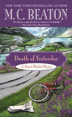 Death of Yesterday [Large Print] 145552252X Book Cover