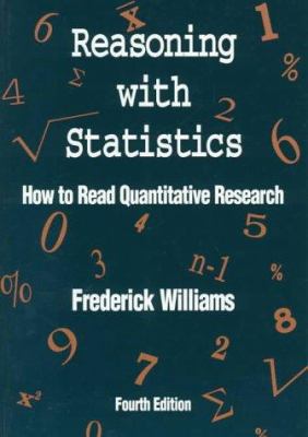 Reasoning with Statistics: How to Read Quantita... 0030531586 Book Cover