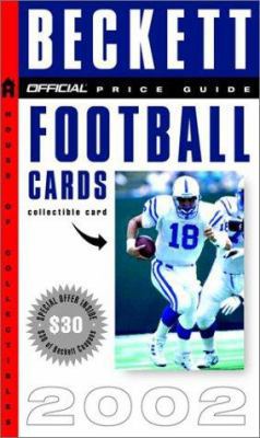 The Official Price Guide to Football Cards 2002... 0609808435 Book Cover