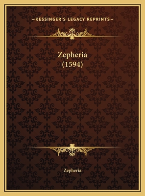 Zepheria (1594) 116964192X Book Cover