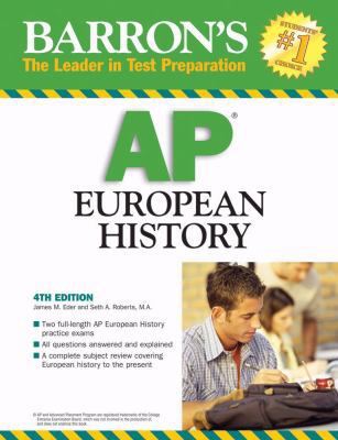 Barron's AP European History 0764136801 Book Cover