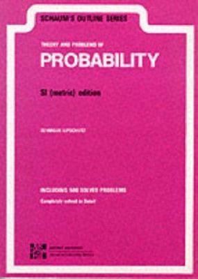 Schaum's Outline of Theory and Problems of Prob... 0070843775 Book Cover